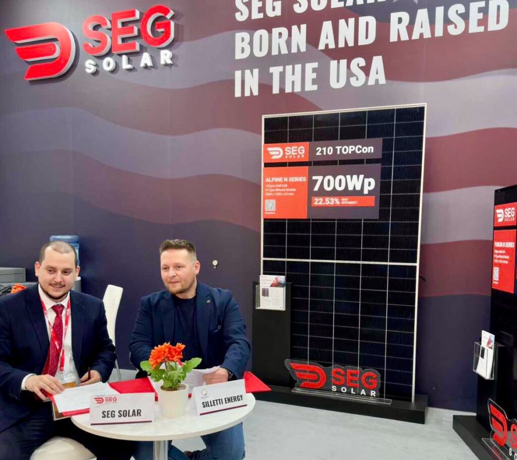 SEG Solar X SILLETTI Energy