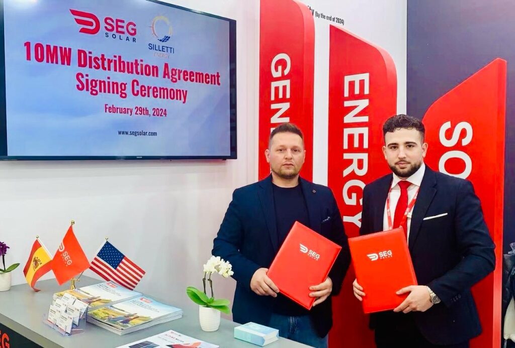 SEG Solar X SILLETTI Energy